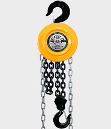 造船厂螺旋桨安装使用手动倒链起吊组装