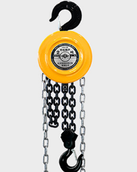 汽车组装车间设备检修手动倒链安全使用